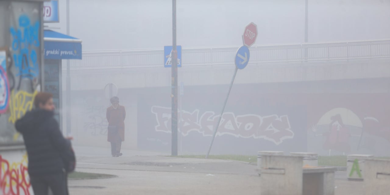 Bosna Hersek’te hava kirliliği görüş mesafesini azalttı